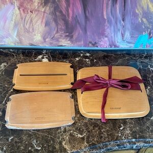 Longaberger Wooden Basket Lids